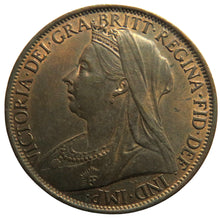 Load image into Gallery viewer, 1898 Queen Victoria One Penny Coin In High Grade - Great Britain
