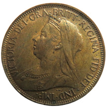 Load image into Gallery viewer, 1901 Queen Victoria Halfpenny Coin In High Grade - Great Britain
