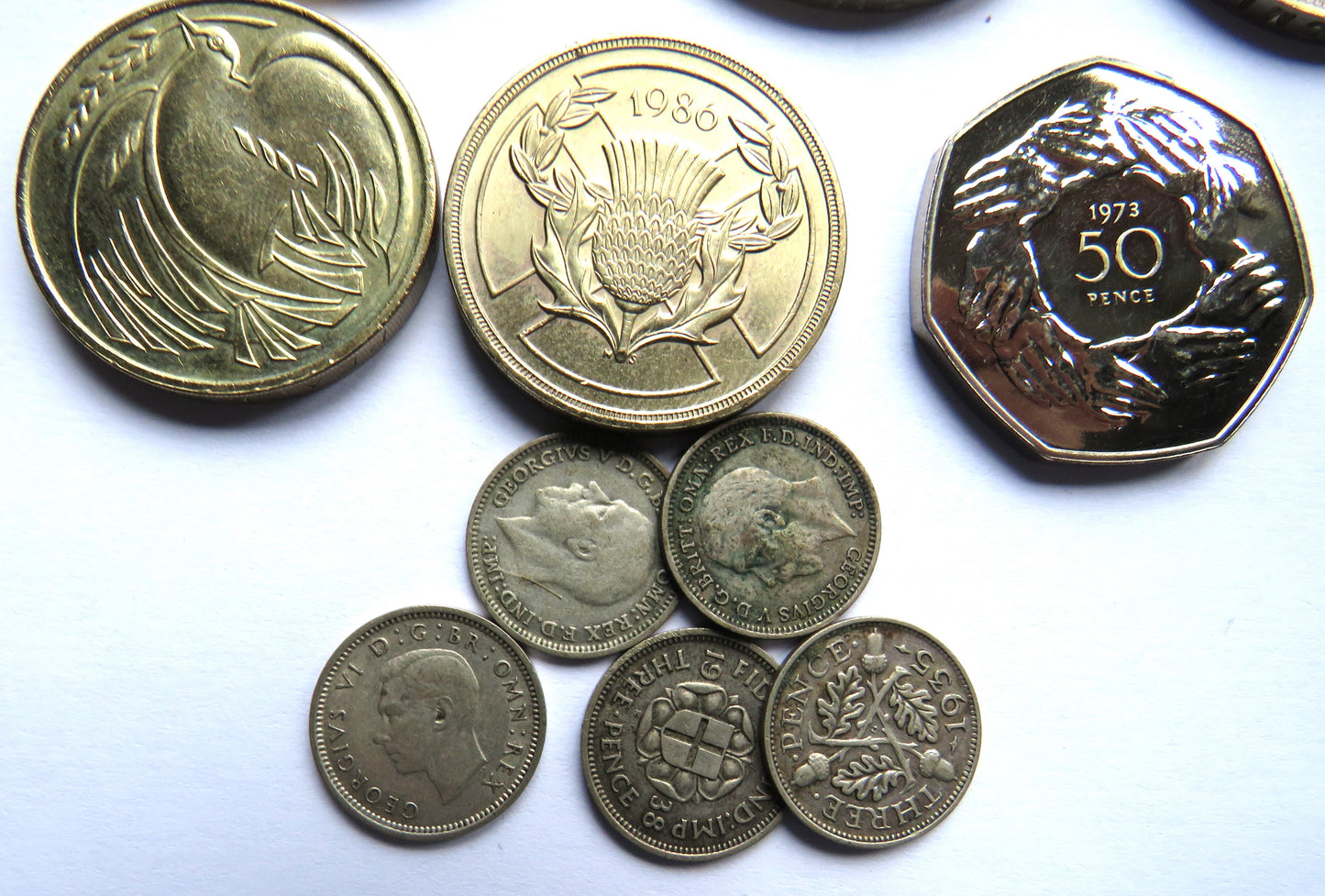 Ultimate Coin Collecting Starter Kit To Include 1970 proof Set, 1953 UNC Set Silver Threepences etc.