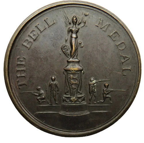 The Society Of Miniature Rifle Clubs Vintage Medal - The Bell Medal