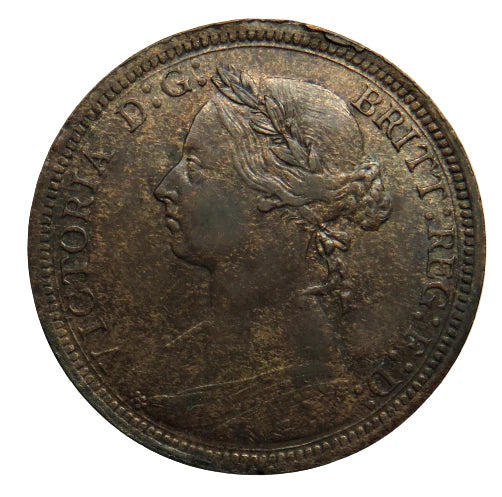 1891 Queen Victoria Halfpenny Coin In Better Grade - Great Britain