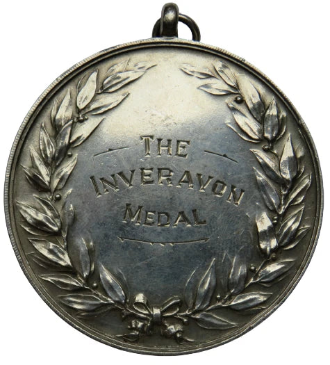 Sterling Silver Medal "The Inveravon Medal" Awarded To Highest Individual Scorer At G.R. & P Show 1957