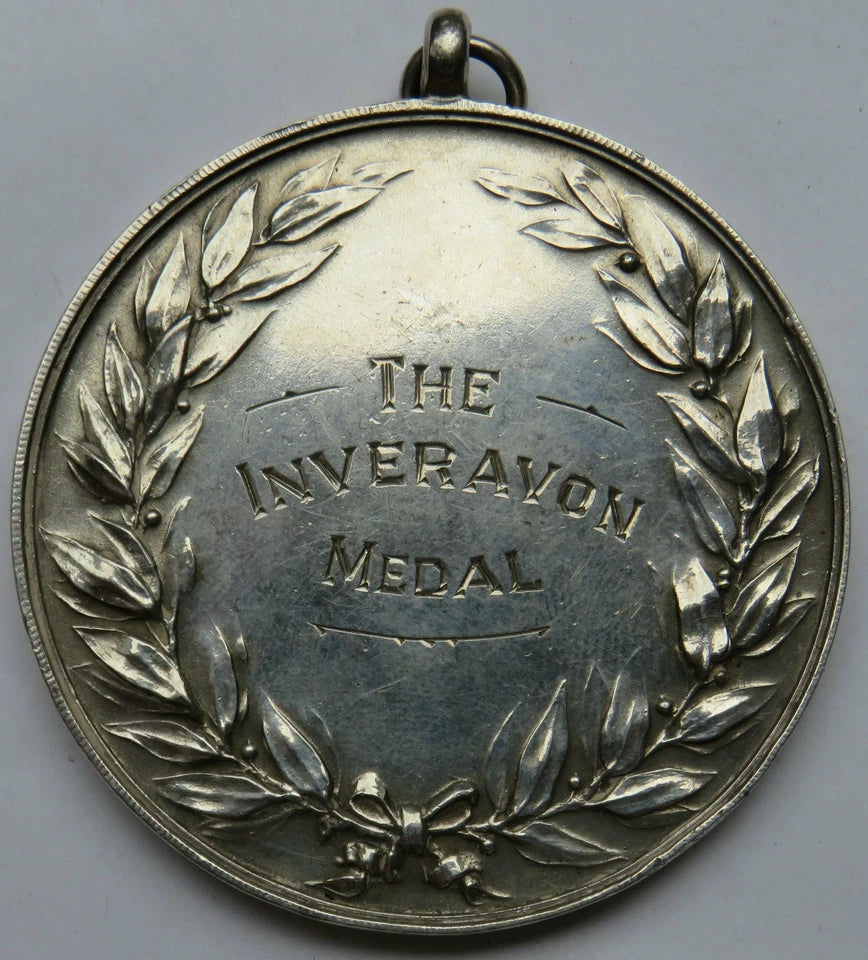 Sterling Silver Medal "The Inveravon Medal" Awarded To Highest Individual Scorer At G.R. & P Show 1957