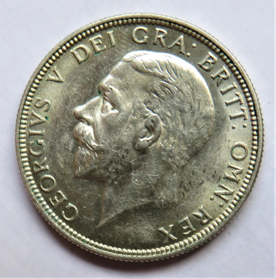 1931 King George V Silver Florin Coin In High Grade