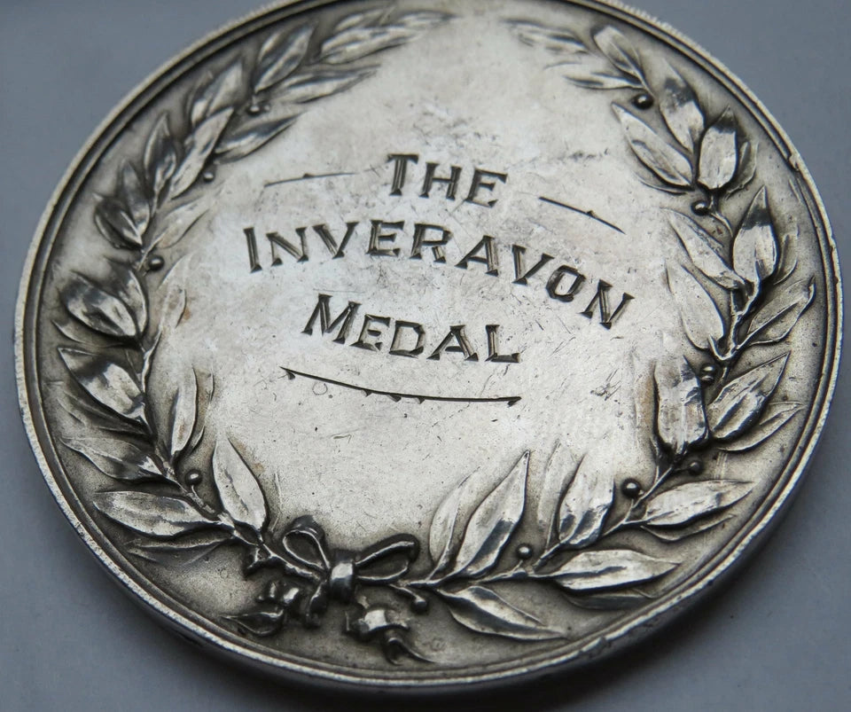 Sterling Silver Medal "The Inveravon Medal" Awarded To Highest Individual Scorer At G.R. & P Show 1957
