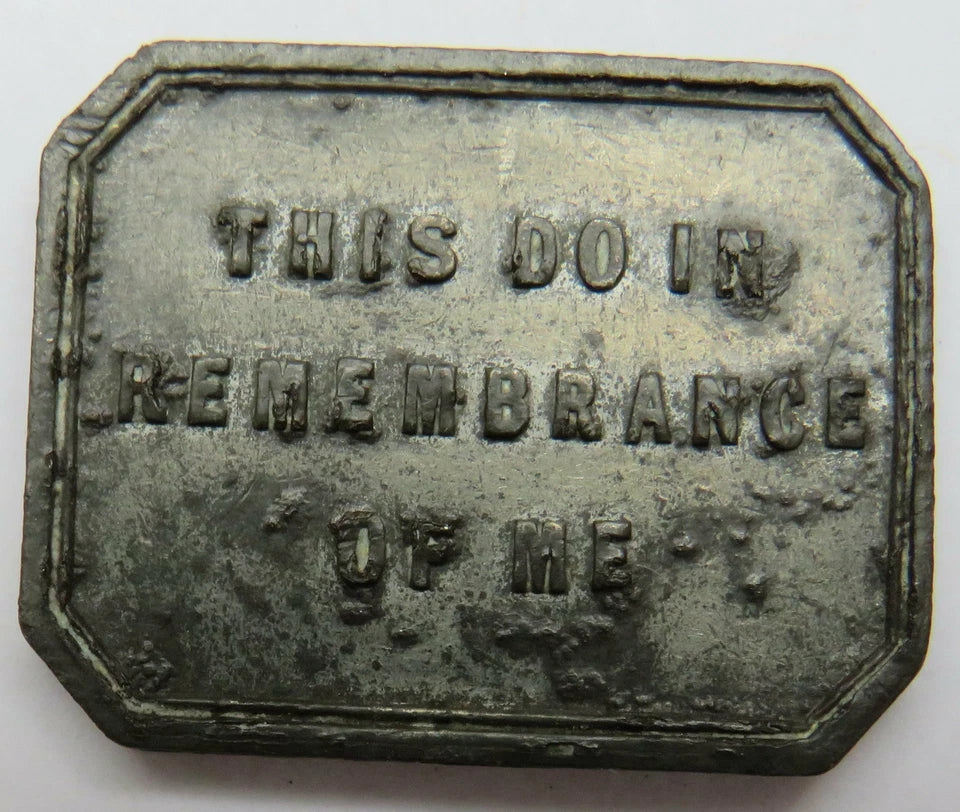 19thC Free West Church Of Aberdeen Token