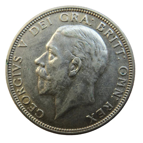 1929 King George V Silver Florin Coin In Better Grade