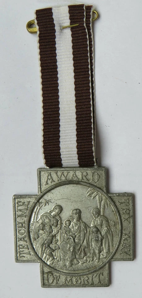 "Teach Me Thy Way Award Of Merit" Regular Attendance Good Conduct Medal