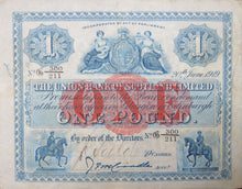 Load image into Gallery viewer, 1919 The Union Bank Of Scotland Limited £1 One Pound Banknote
