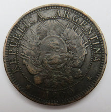 Load image into Gallery viewer, 1890 Argentina 2 / Dos Centavos Coin
