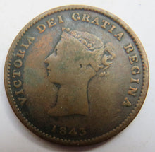 Load image into Gallery viewer, 1843 New Brunswick Half Penny Token
