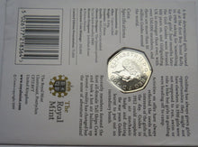 Load image into Gallery viewer, 2010  Celebrating 100 Years Of Girlguiding UK 50p Fifty Pence Bunc Coin
