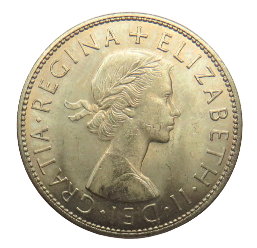 1967 Queen Elizabeth II Halfcrown Coin Unc