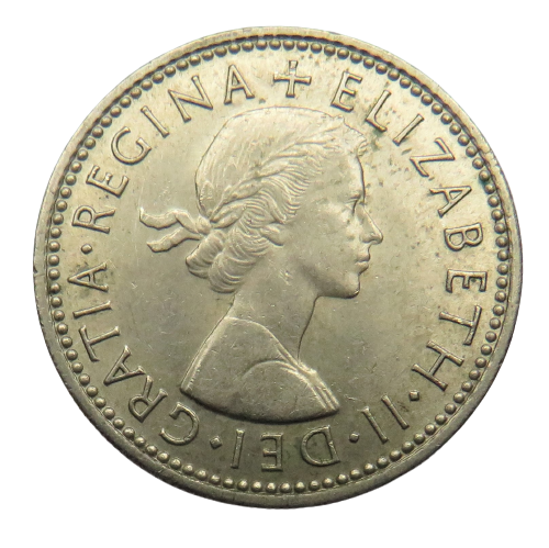 1963 Queen Elizabeth II (English) Shilling Coin - Great Britain