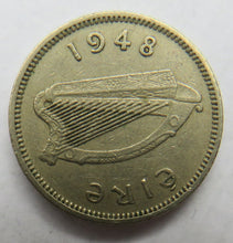 Load image into Gallery viewer, 1948 Ireland Eire Threepence Coin
