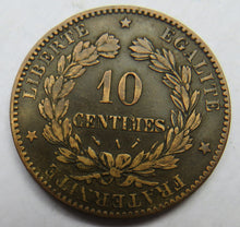 Load image into Gallery viewer, 1896-A France 10 Centimes Coin
