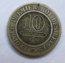 Load image into Gallery viewer, 1864 Belgium 10 Centimes Coin
