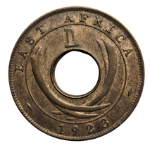 Load image into Gallery viewer, 1923 East Africa One Cent Coin
