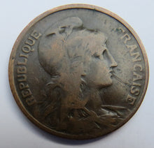 Load image into Gallery viewer, 1900 France 10 Centimes Coin
