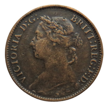 Load image into Gallery viewer, 1886 Queen Victoria Farthing Coin Great Britain
