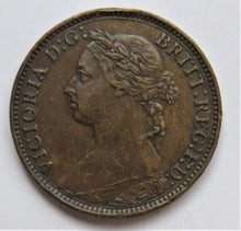 Load image into Gallery viewer, 1886 Queen Victoria Farthing Coin Great Britain
