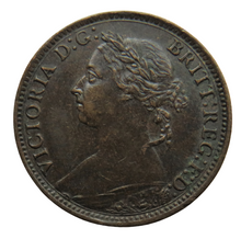 Load image into Gallery viewer, 1891 Queen Victoria Farthing Coin Great Britain
