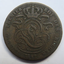 Load image into Gallery viewer, 1842 Belgium 5 Centimes Coin
