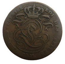 Load image into Gallery viewer, 1834 Belgium 5 Centimes Coin
