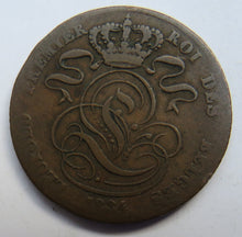 Load image into Gallery viewer, 1834 Belgium 5 Centimes Coin
