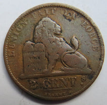 Load image into Gallery viewer, 1875 Belgium 2 Centimes Coin
