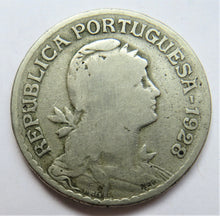 Load image into Gallery viewer, 1928 Portugal One Escudo Coin
