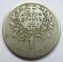 Load image into Gallery viewer, 1927 Portugal One Escudo Coin
