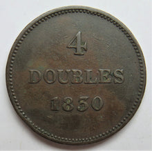 Load image into Gallery viewer, 1830 Guernsey 4 Doubles Coin
