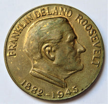 Load image into Gallery viewer, 1882-1945 Franklin Deland Roosevelt Little White House Warm Springs Commemorative Medal/Token
