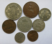 Load image into Gallery viewer, 1947 King George VI Great Britain Coin Year Set
