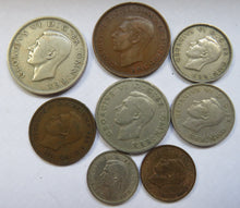 Load image into Gallery viewer, 1947 King George VI Great Britain Coin Year Set
