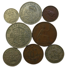 Load image into Gallery viewer, 1947 King George VI Great Britain Coin Year Set
