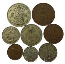 Load image into Gallery viewer, 1947 King George VI Great Britain Coin Year Set
