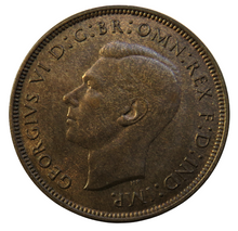 Load image into Gallery viewer, 1939 King George VI One Penny Coin Higher Grade - Great Britain
