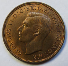 Load image into Gallery viewer, 1948 King George VI One Penny Coin High Grade - Great Britain
