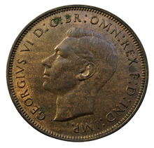 Load image into Gallery viewer, 1947 King George VI One Penny Coin High Grade - Great Britain
