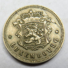 Load image into Gallery viewer, 1927 Luxembourg 25 Centimes Coin
