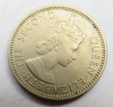 Load image into Gallery viewer, 1960 Queen Elizabeth II Malaya &amp; British Borneo 10 Cents Coin
