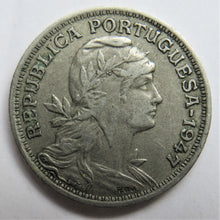 Load image into Gallery viewer, 1947 Portugal 50 Centavos Coin
