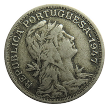 Load image into Gallery viewer, 1947 Portugal 50 Centavos Coin
