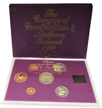 Load image into Gallery viewer, 1980 Coinage of Great Britain &amp; Northern Ireland Proof Set
