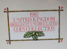 Load image into Gallery viewer, 1987 United Kingdom Brilliant Uncirculated Coin Coin Collection By Royal Mint
