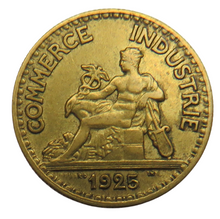 Load image into Gallery viewer, 1925 France 50 Centimes Coin
