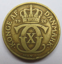 Load image into Gallery viewer, 1926 Denmark 2 Kroner Coin
