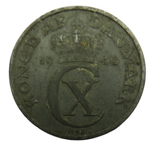 Load image into Gallery viewer, 1944 Denmark 5 Ore Coin
